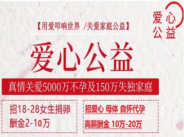 博望捐卵助孕生子 爱心志愿者招募